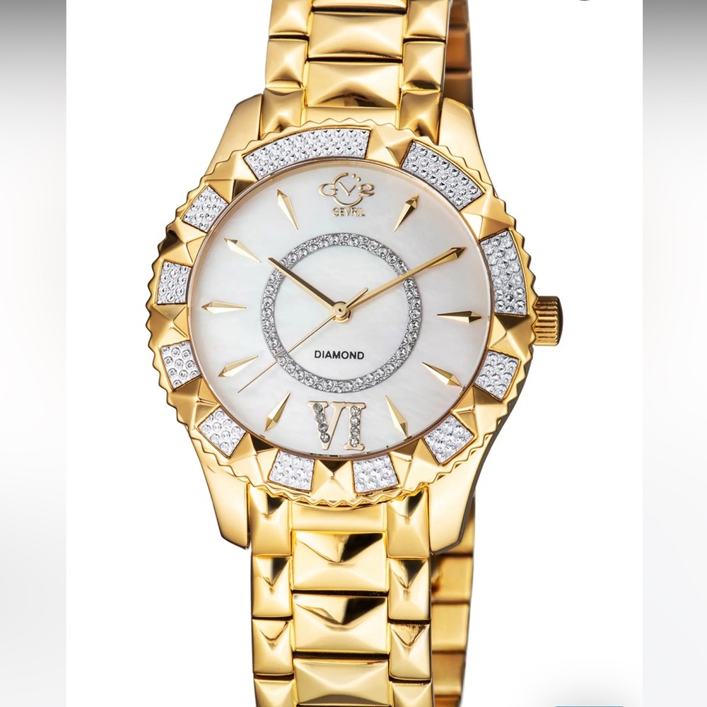 AUTHENTIC NEW W TAGS DIAMOND BRACELET TIMEPIECE WATCH